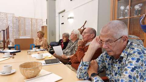 Ledenvergadering en Saar aan huis 23 april 2025