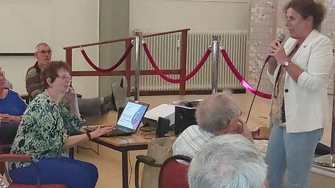 Ledenvergadering en Saar aan huis 23 april 2025