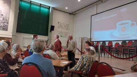 Ledenvergadering en Saar aan huis 23 april 2025