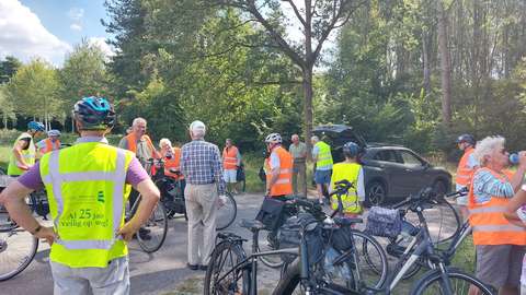 Fietstocht 21 augustus 2025