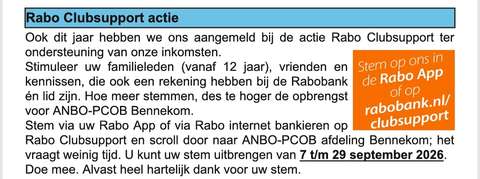 Rabo clubsupport 2026