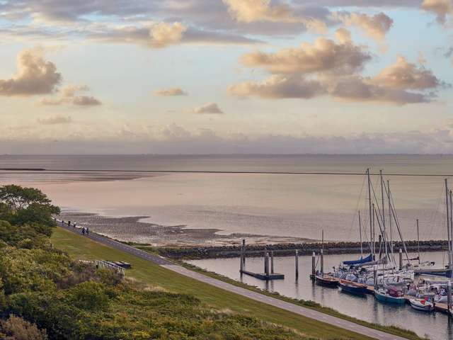 Uitzicht op de Wadden