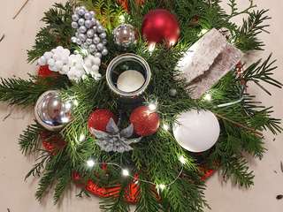 kerststukje