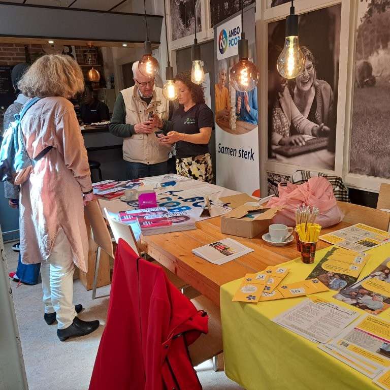 Informatiemarkt op 23 mei 2023 in Bilgaard Stand ANBO-PCOB