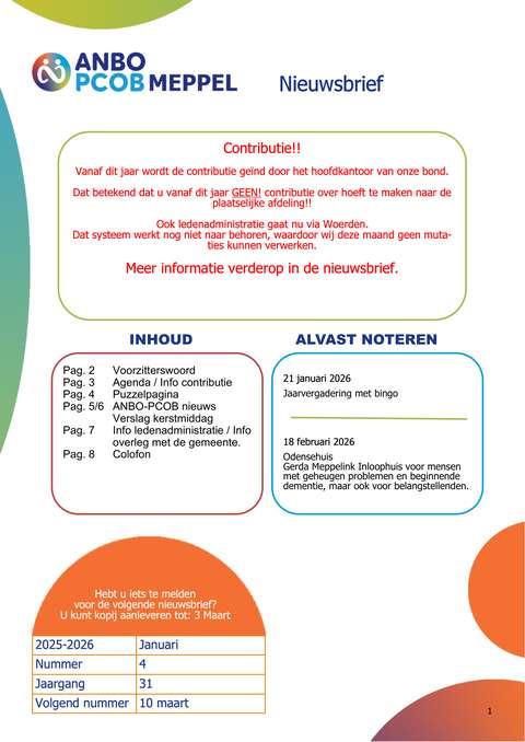2026-01 Voorblad Nieuwsbrief