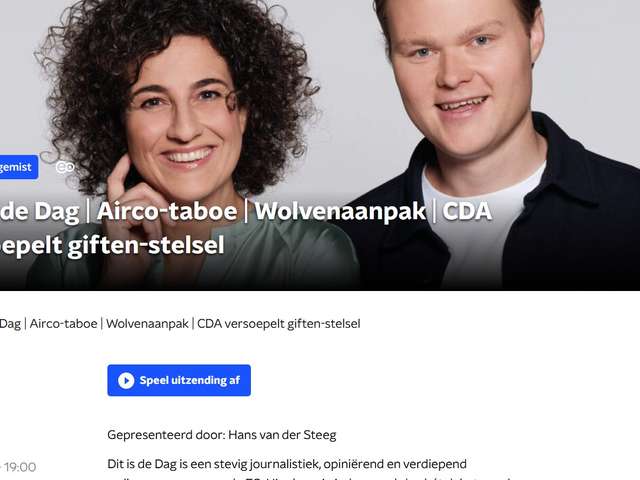 ANBO-PCOB NPO Radio 1 journaal Hitte