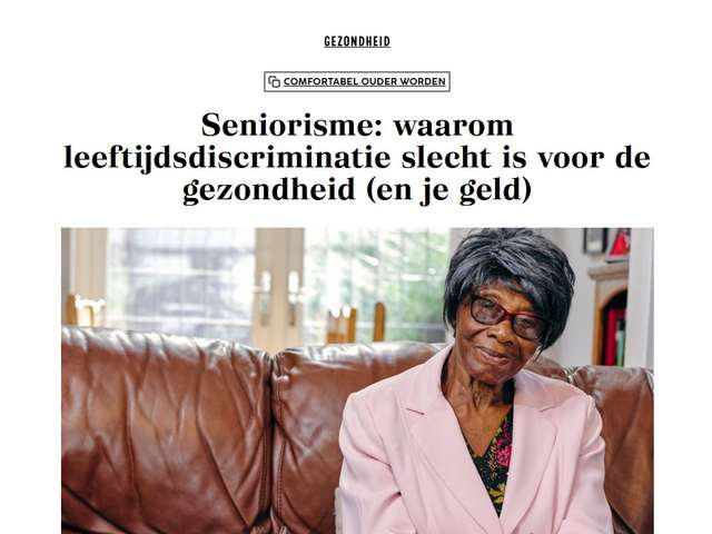 Artikel seniorisme Margriet.nl ANBO-PCOB