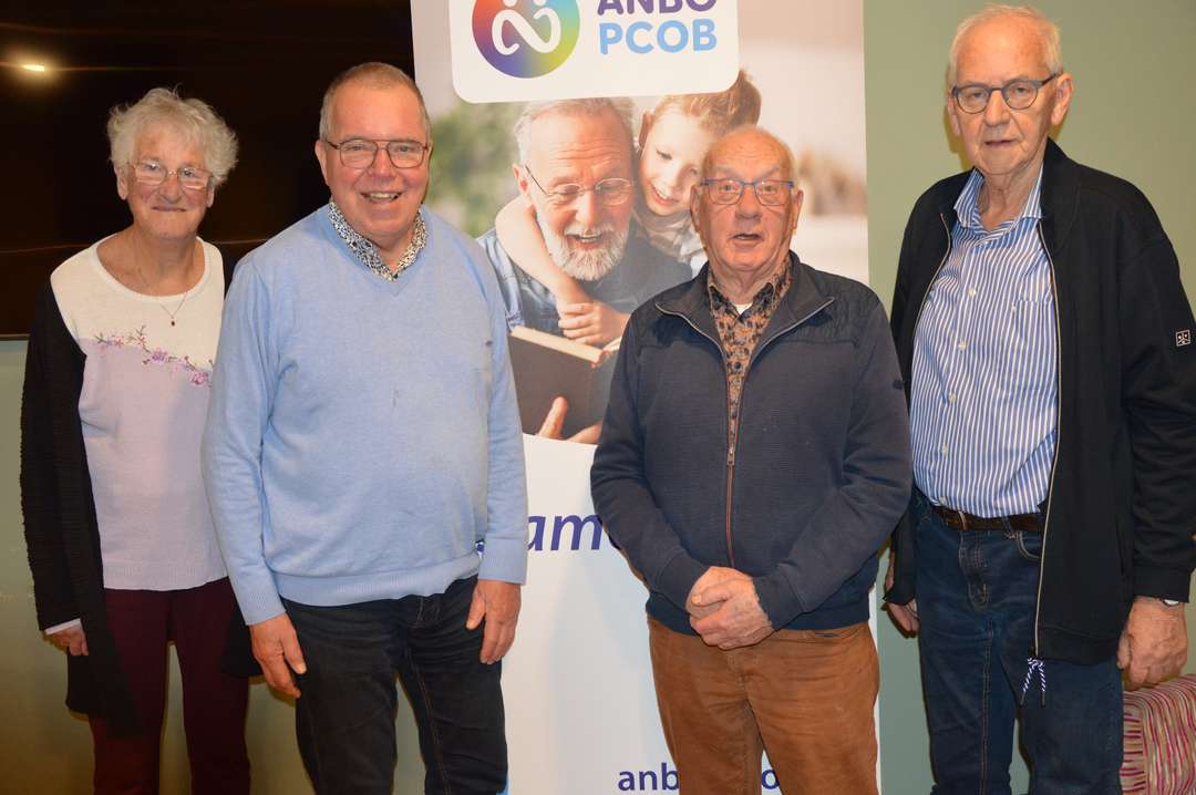 Bestuur ANBO-PCOB sinds februari 2026.