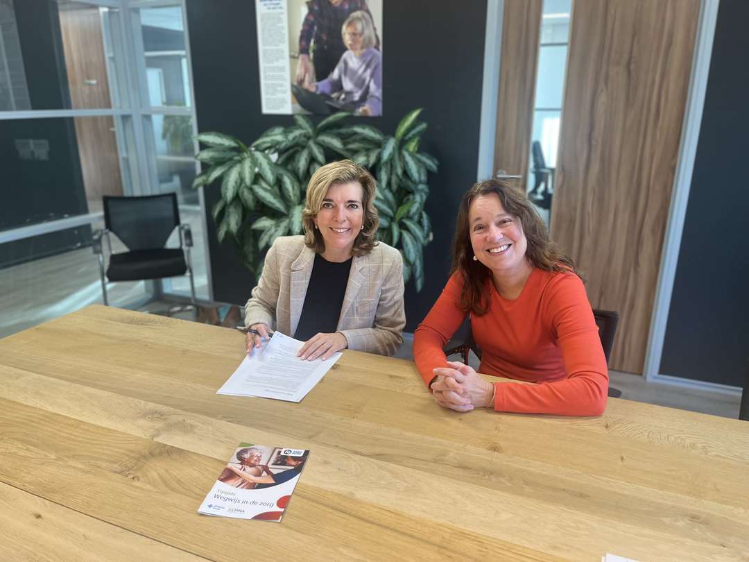 Anneke Sipkens en Fleur Dujardin van Zilveren Kruis