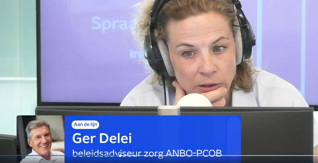 Beleidsadviseur Ger Deleij interview Radio 1 Anbo-PCOB