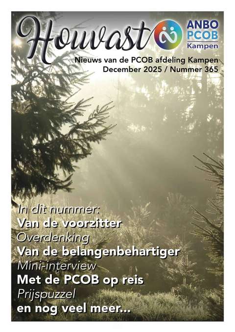 HOUVAST DECEMBER 2025 titel