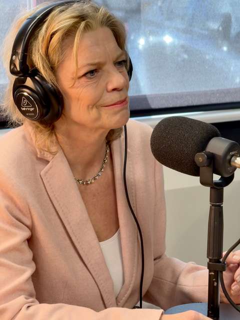 Podcast-presentator Inge Diepman