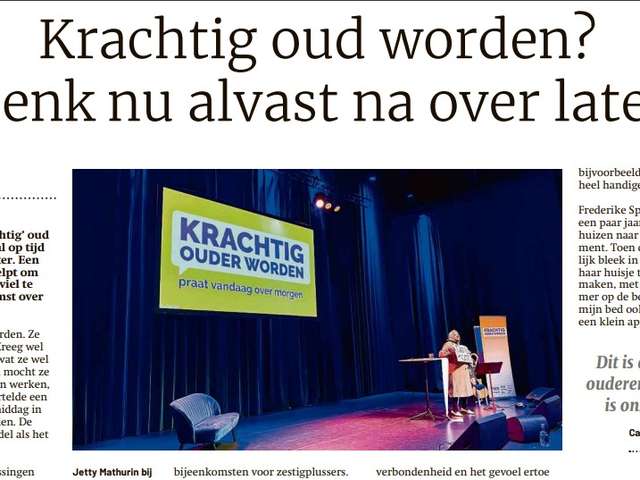 Krachtig Ouder Worden - Leeuwarden