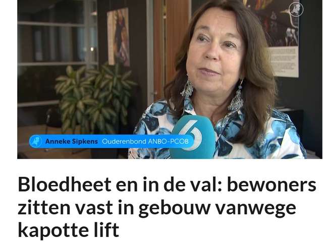 Liftproblematiek bij SBS6