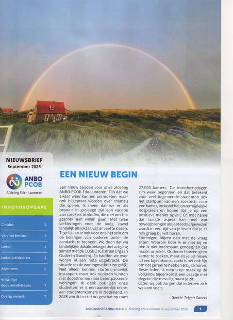 Nieuwsbrief 2025-09