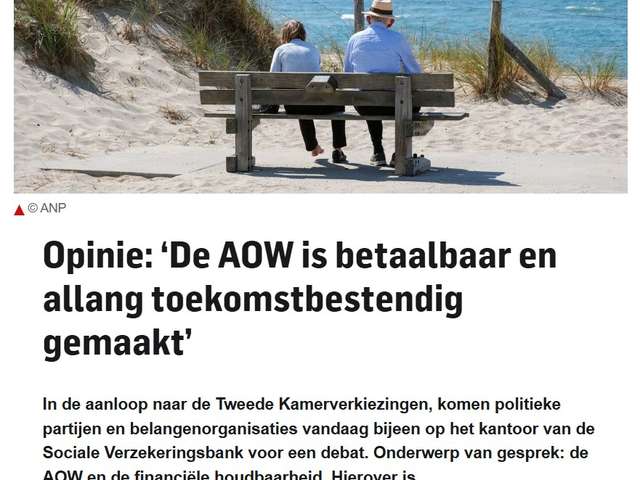 Opinie AD 17 oktober