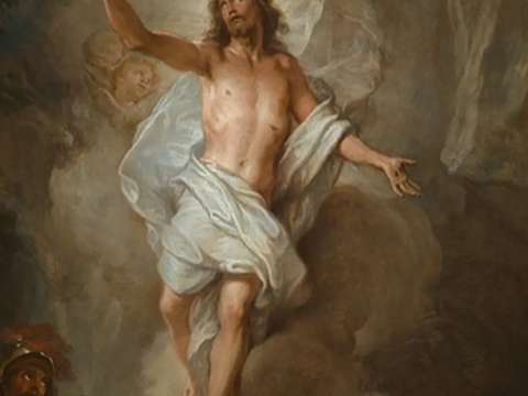 Opstanding door Nicolas Bertin (1710)