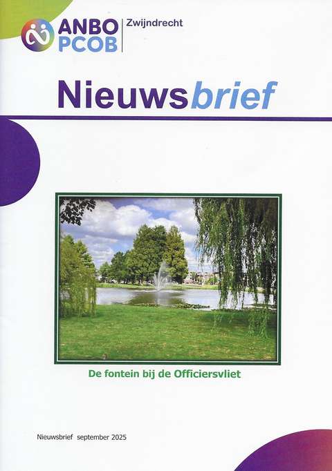 nieuwsbrief september 2025 kaft