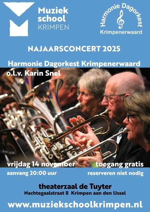 Poster Jaarconcert
