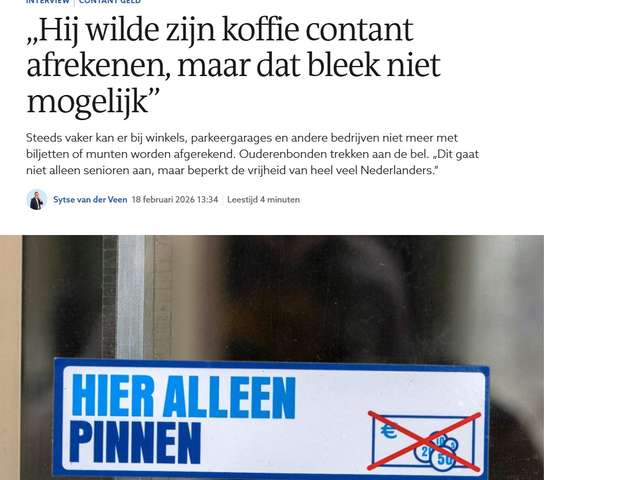 Reformatorisch dagblad contant geld ANBO-PCOB