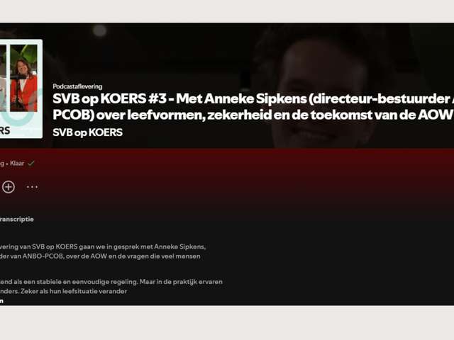 SVB op koers podcast AOW