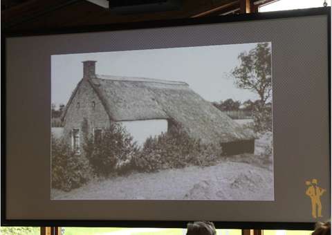 Afbeelding van de beamerpresentatie