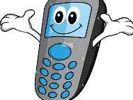 Smartfoon cartoon