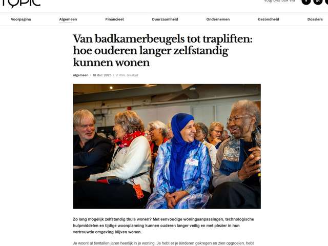 Topic Media Woningaanpassing