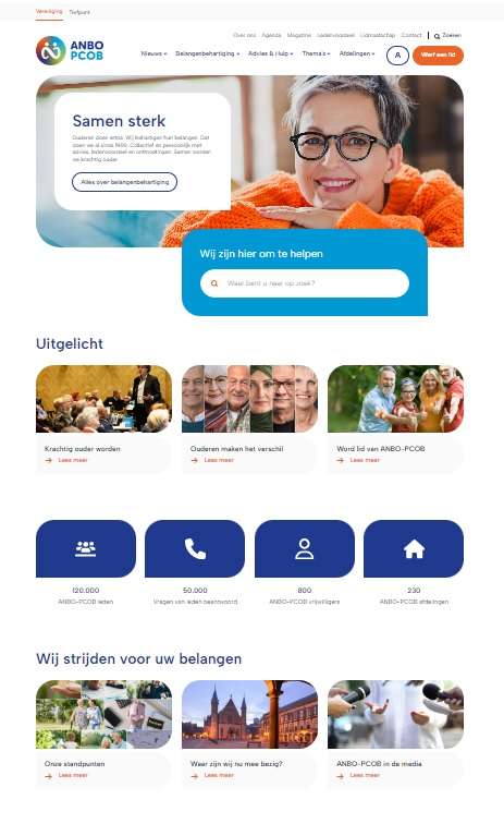 Website ANBO-PCOB.nl