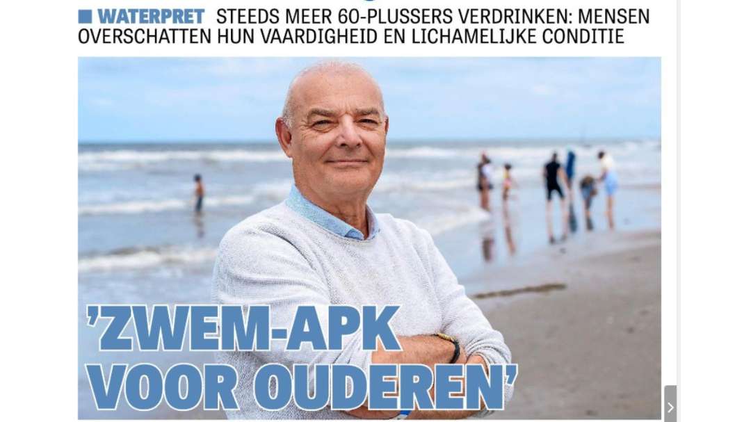 Senioren verdrinken relatief vaak. Tijd voor zwemlessen voor senioren