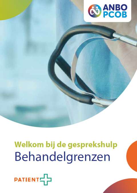Cover brochure behandelgrenzen | ANBO-PCOB