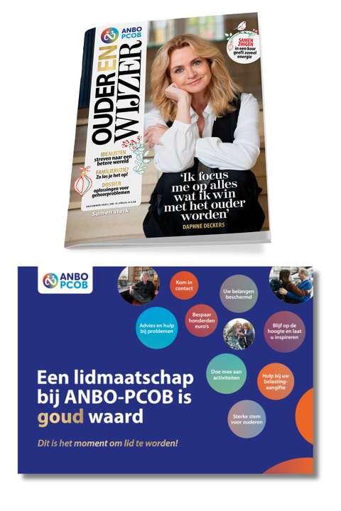 Magazine en brochure over ANBO-PCOB