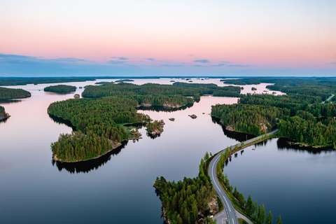 Finland liggende afbeelding - Saimaa Meer - ANBO-PCOB