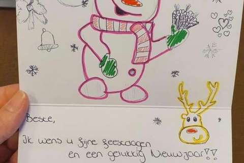 Jong over oud - kerstkaarten schrijven | ANBO-PCOB