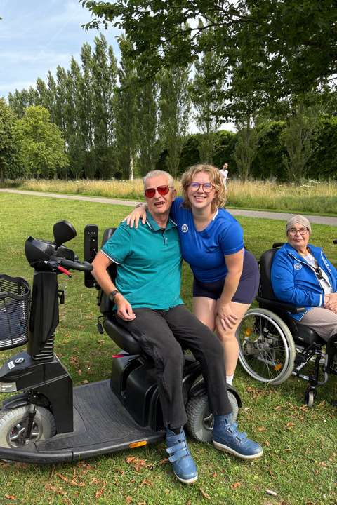 Staande afbeelding Jong over oud