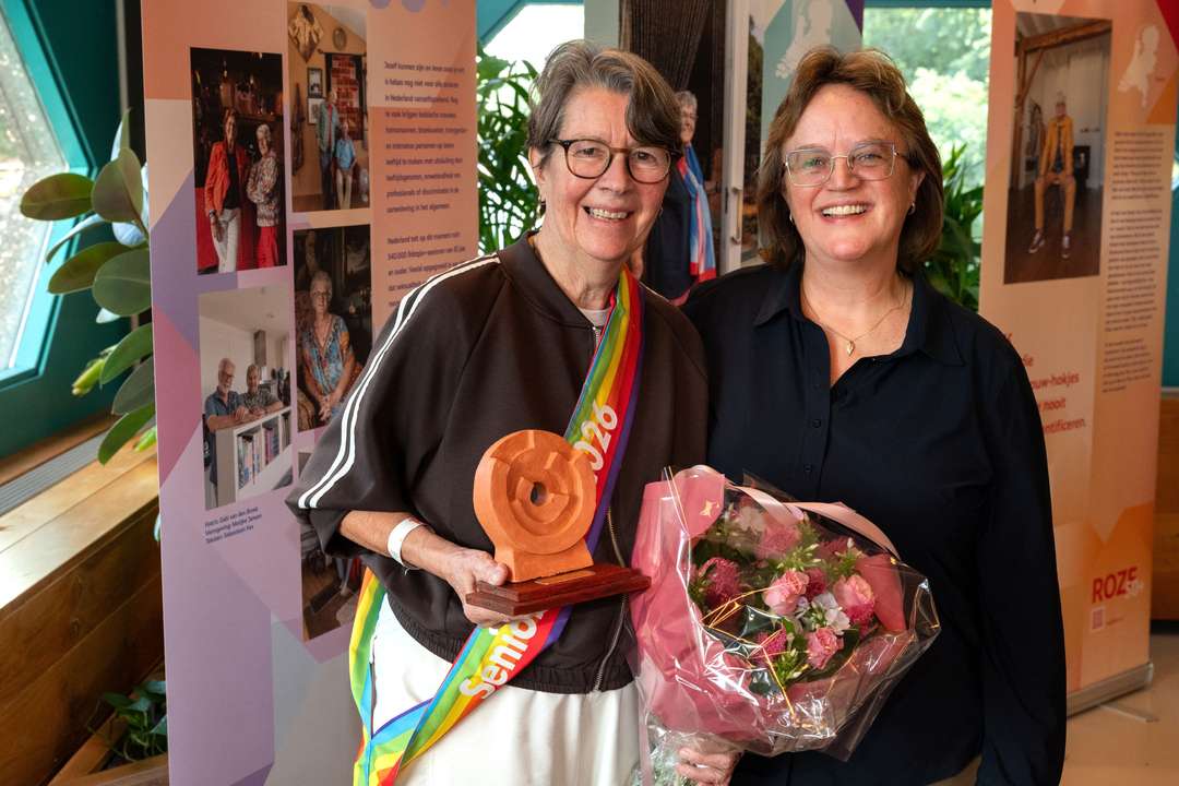 Senior Pride onderscheiding voor Josee Rothuizen