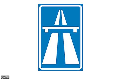 Autosnelweg bord ANBO-PCOB