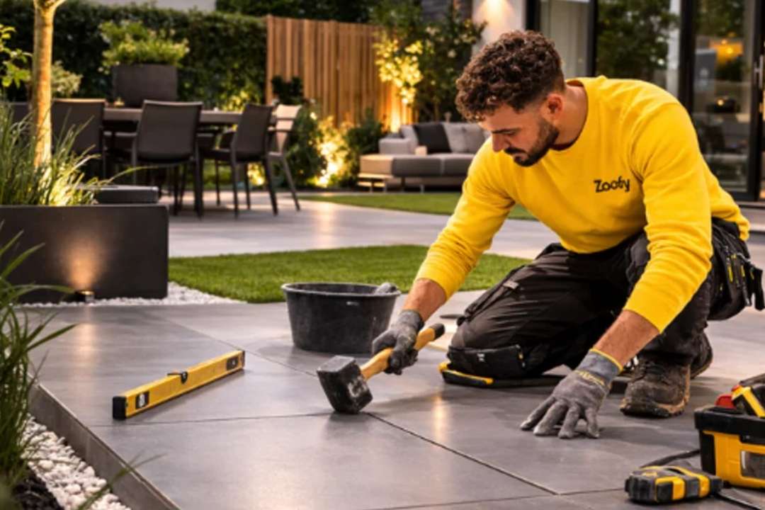 Ledenvoordeel | Zoofy klusdienst terras aanleggen | ANBO-PCOB