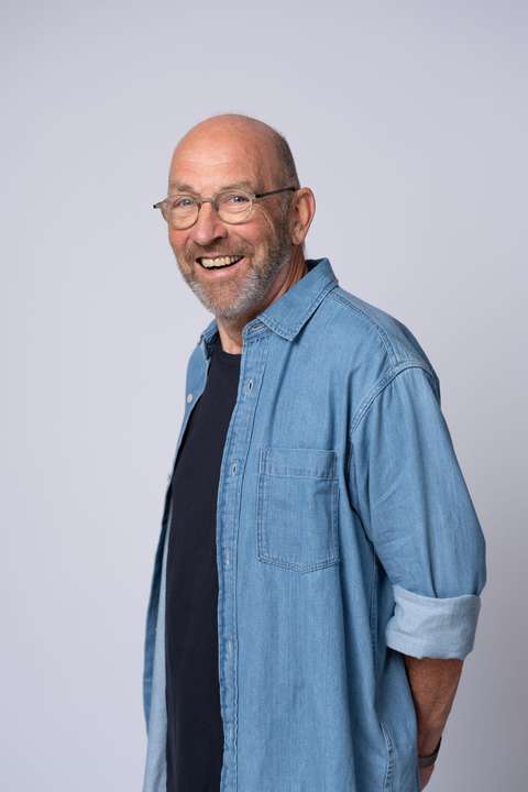 Willem Ross foto staan magazine ANBO-PCOB