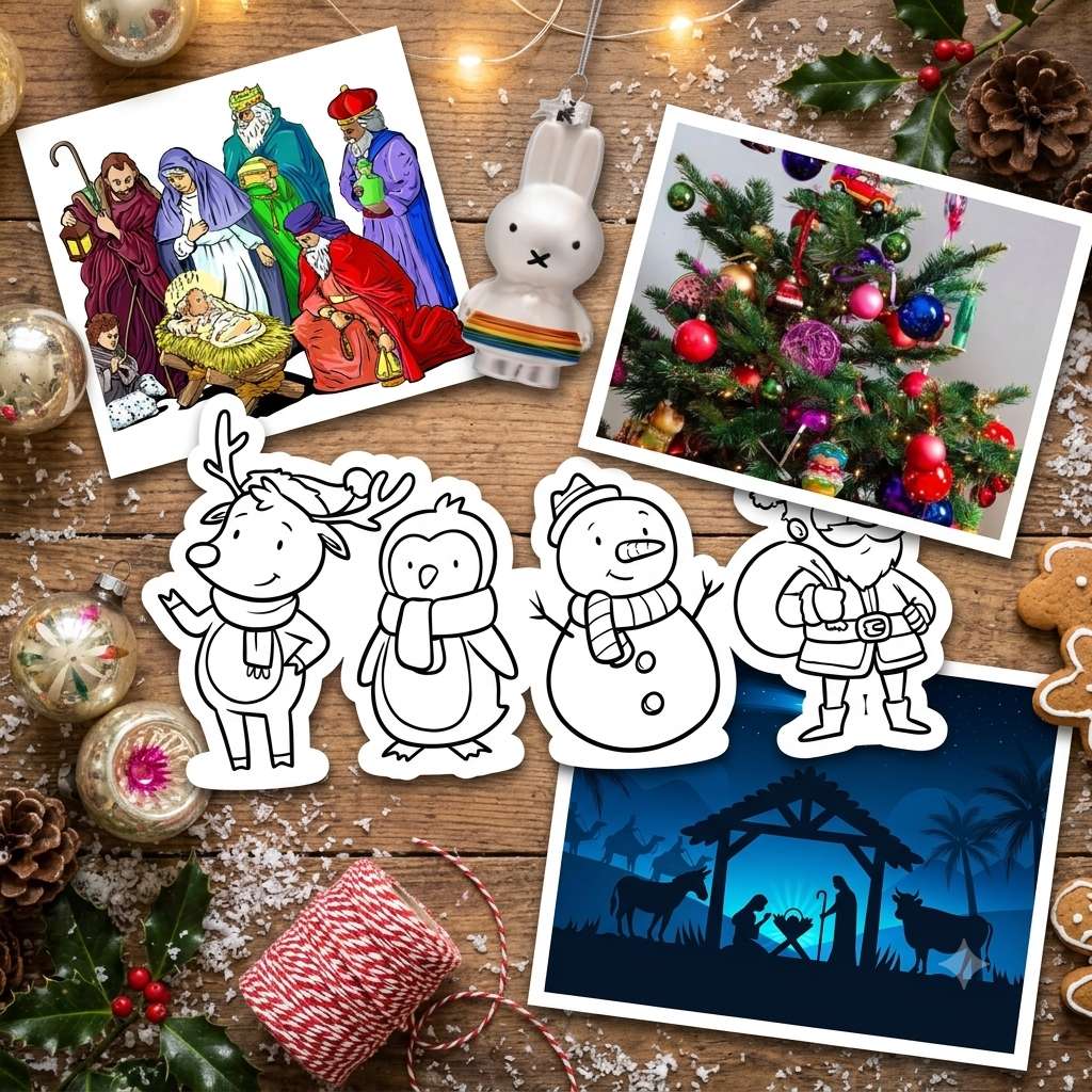 collage kerst