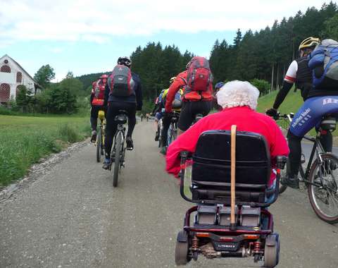fiets- tocht