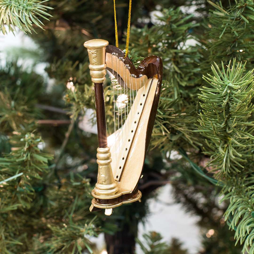 harpmuziek met kerst