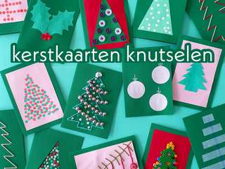 kerstkaarten-knutselen