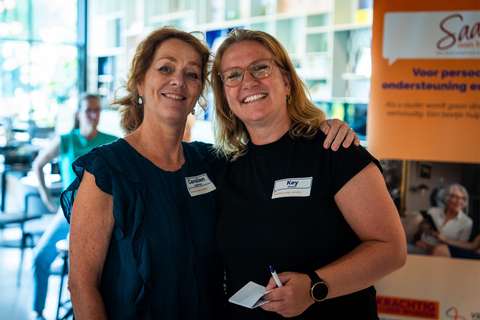 Carolien en Key in Kenniscafé | Krachtig ouder worden