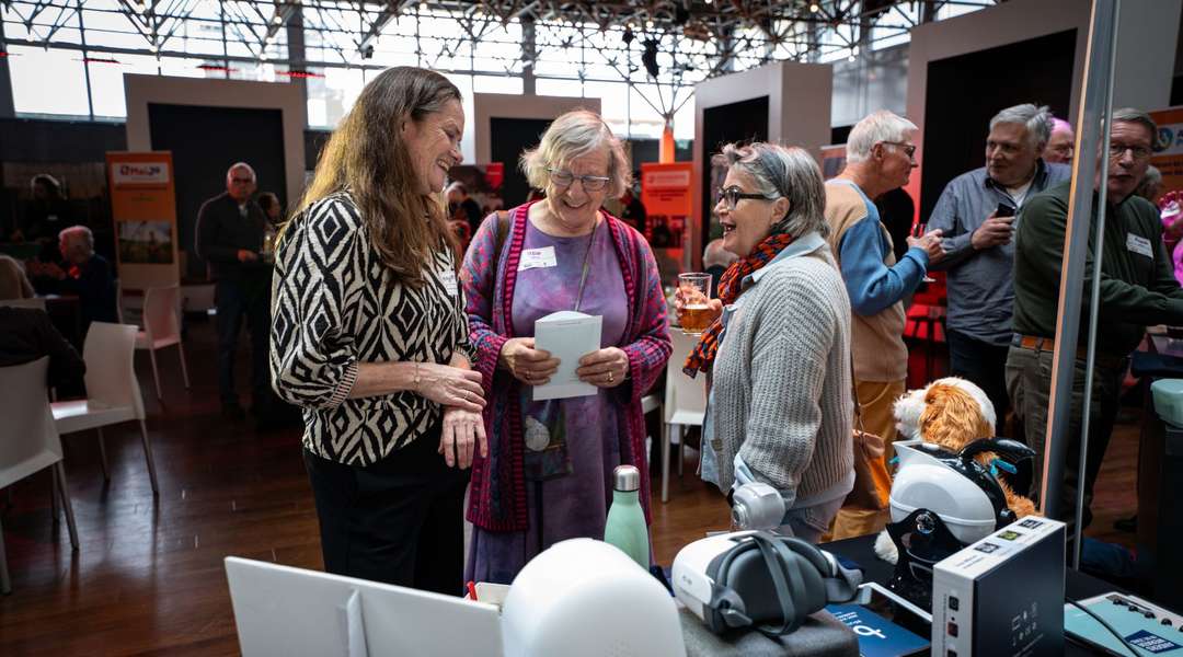 Gesprek bij deelnemer Kenniscafé | Krachtig ouder worden