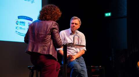 Interview Jan Smelik op podium | Krachtig ouder worden