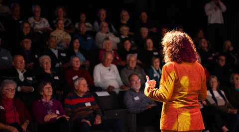 Marlies Claassen voor publiek | Krachtig ouder worden