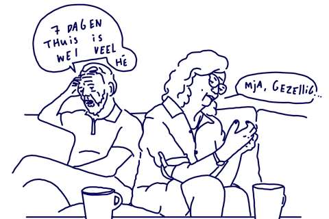 Cartoon ouderenwijzer - Ouderenwijzer