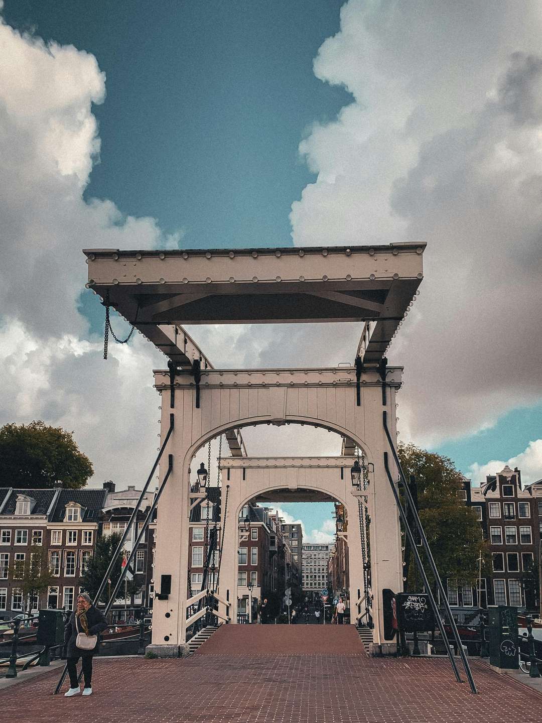 Magere brug in Amsterdam
