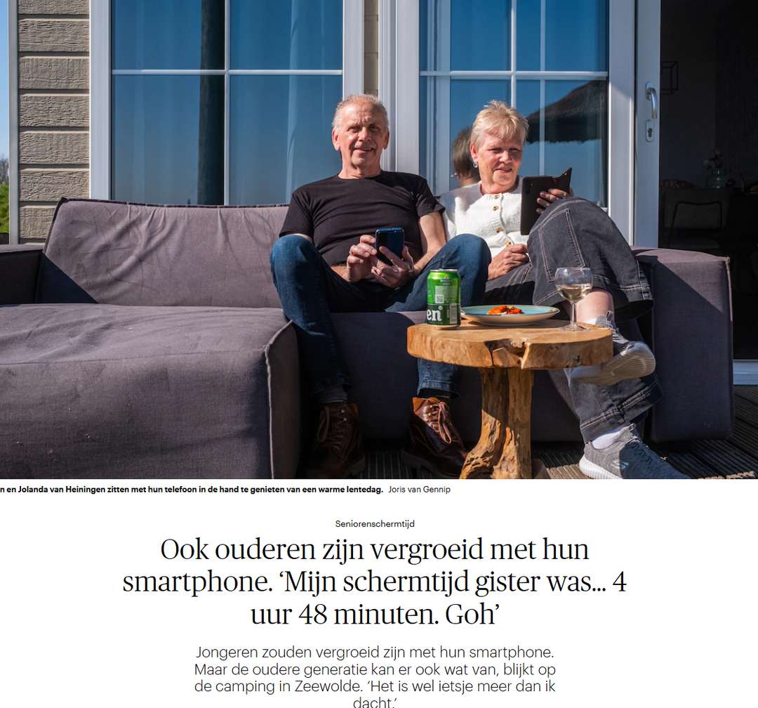 Ouderen en smartphonegebruik ANBO-PCOB